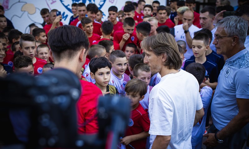 Modrić: 'Vrlo sam ponosan što sam bio dio Zrinjskog i što sam ovdje započeo seniorsku karijeru'