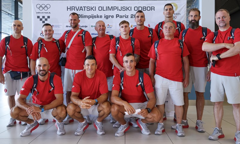 Hrvatski veslači i gimnastičari zajedno otputovali na Olimpijske igre u Pariz