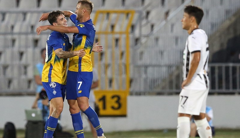 Kijevljani u dvije utakmice utrpali devet golova Partizanu i lako ga izbacili