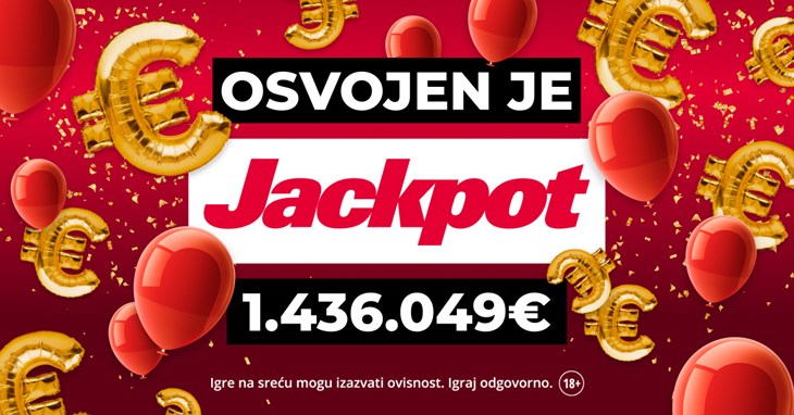 Sretni Hrvat osvojio više od 1.4 milijuna eura - evo kamo ide jackpot!