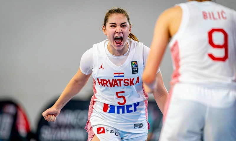Hrvatske košarkašice do 16 godina ostvarile drugu pobjedu na Europskom prvenstvu