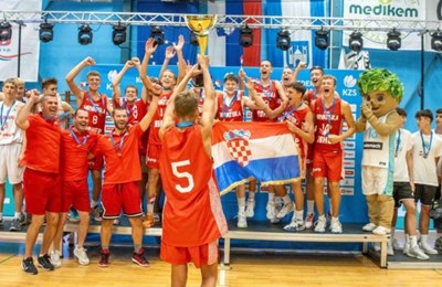 U-14 Hrvatska osvojila Slovenia Ball: Jerkić MVP, Ukić najbolji asistent