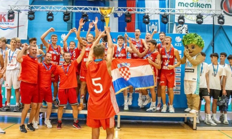 U-14 Hrvatska osvojila Slovenia Ball: Jerkić MVP, Ukić najbolji asistent