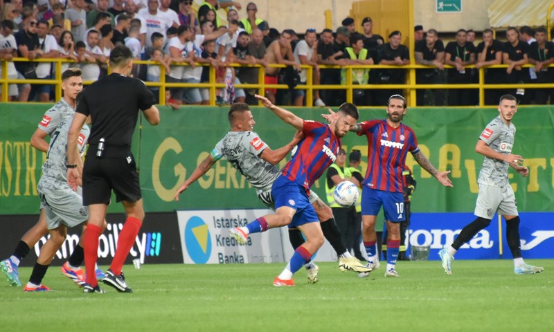Hajduk je bio bolji u Puli, ali nije uspio preokrenuti rezultat