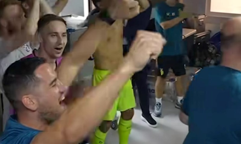 Dinamovci burno proslavili ulazak u Ligu prvaka