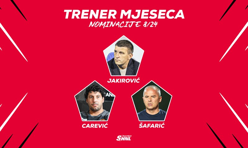 Glasaj za trenera mjeseca kolovoza u SuperSport HNL-u