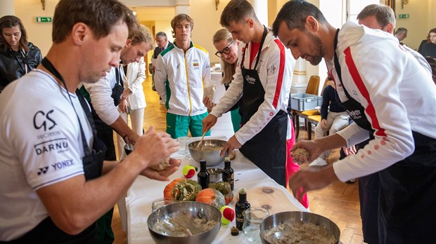 Poljičak pokazao najbolje kulinarske sposobnosti na izvlačenju parova za Davis Cup