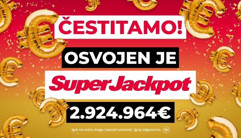 Hrvatica na petak 13. osvojila jackpot od gotovo 3 milijuna eura