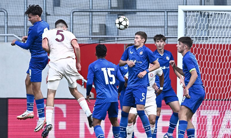 Juniori Dinama i Lokomotive saznali protivnike u 1/16 finala Lige prvaka mladih