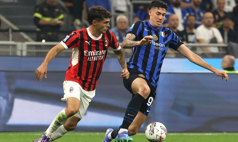 Milan prekinuo crnu seriju protiv Intera i ostavio Torino na vrhu Serie A