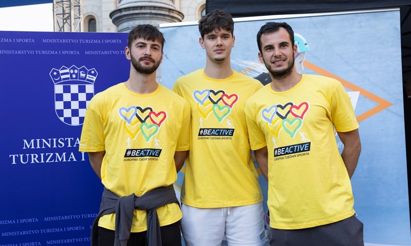 Sportskim aktivnostima na zagrebačkom Cvjetnom trgu otvoren Europski tjedan sporta