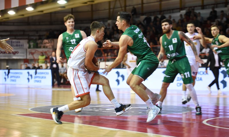 Borac u završnici slomio otpor Krke