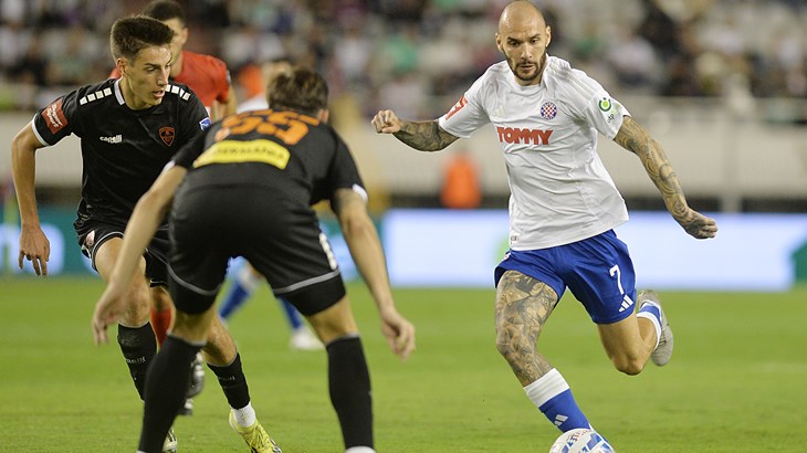 Šibenčani bez ikakve šanse na Poljudu: Rakitić otvorio, Durdov nastavio, domaćin brojao do četiri