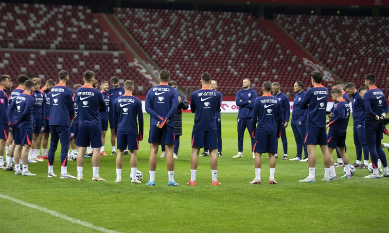 Hrvatska odradila trening u Varšavi i spremna je za potvrdu mjesta u četvrtfinalu Lige nacija