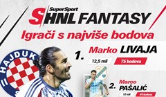 Nedodirljivi Livaja predvodi najboljih 11 nakon prve četvrtine SuperSport HNL Fantasyja