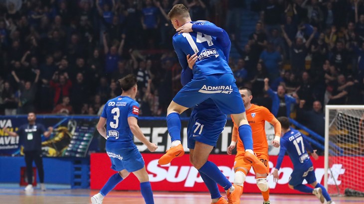 Futsal Dinamo vrlo uvjerljiv u gostima kod dosad neporažene momčadi, u Dubrovniku palo 14 golova