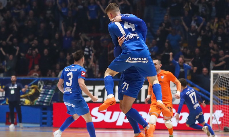 Futsal Dinamo vrlo uvjerljiv u gostima kod dosad neporažene momčadi, u Dubrovniku palo 14 golova