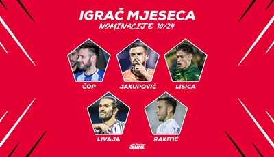 Livaja i Gattuso najbolji i u listopadu! Bravure Hernanija i Malenice nagrađene za gol i obranu mjeseca