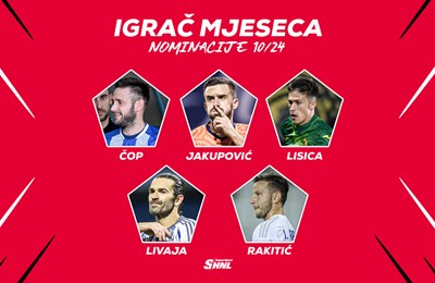 Livaja i Gattuso najbolji i u listopadu! Bravure Hernanija i Malenice nagrađene za gol i obranu mjeseca