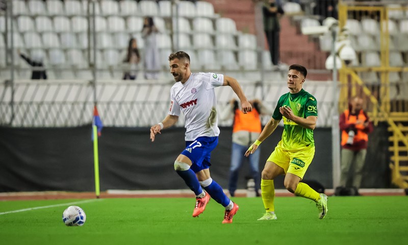 Hajduk tražio kazneni udarac, Dadić se nije složio niti nakon pregledavanja snimke