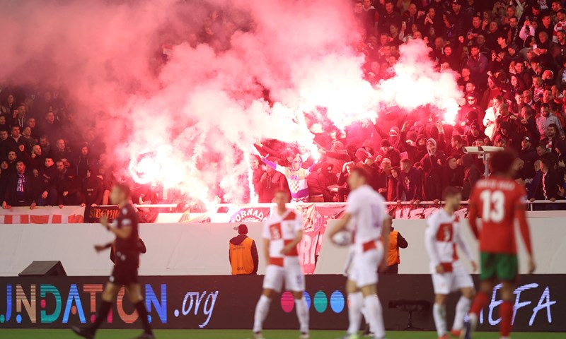 Hrvatska nogometna reprezentacija kažnjena s jednom utakmicom bez gledatelja