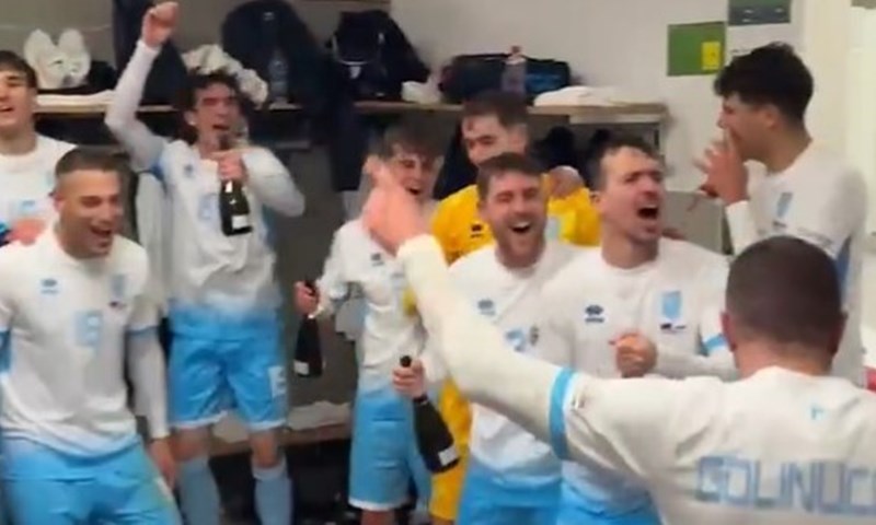 Dan za povijest: Pogledajte kako je San Marino proslavio promociju u Ligu C Lige nacija