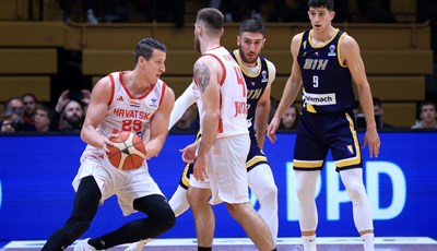 Tricaški raspoložena Hrvatska do vrijedne pobjede u borbi za Eurobasket!