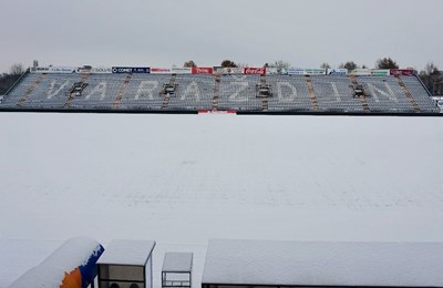 Snježna idila u Varaždinu potencijalna je noćna mora za subotnju utakmicu?