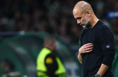 Teško mu padaju neuspjesi: Guardiola do krvi izgreban dočekao kraj susreta protiv Feyenoorda