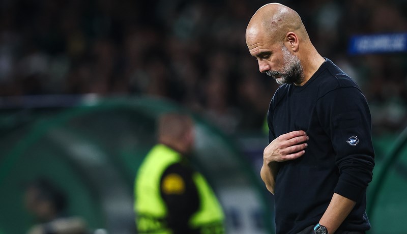 Teško mu padaju neuspjesi: Guardiola do krvi izgreban dočekao kraj susreta protiv Feyenoorda