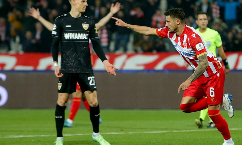 Crvena zvezda pregazila Stuttgart, do prve pobjede stigao i Sturm
