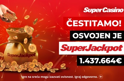 Goričanin osvojio SuperJackpot od 1.4 milijuna eura