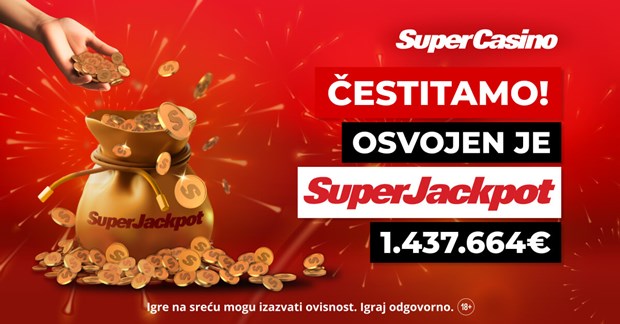 Goričanin osvojio SuperJackpot od 1.4 milijuna eura