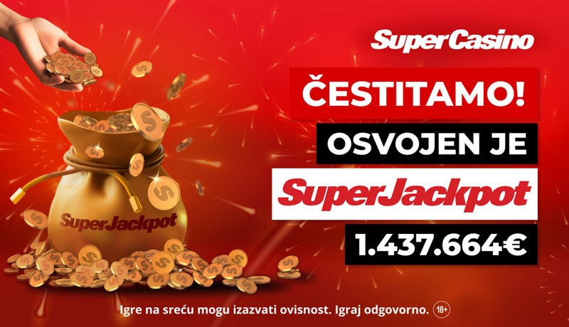 Goričanin osvojio SuperJackpot od 1.4 milijuna eura