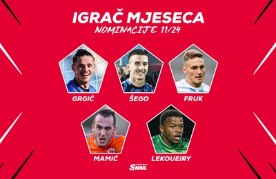 SuperSport HNL nominacije: Birajte najbolje u studenom, traže se nasljednici Livaje i Gattusa