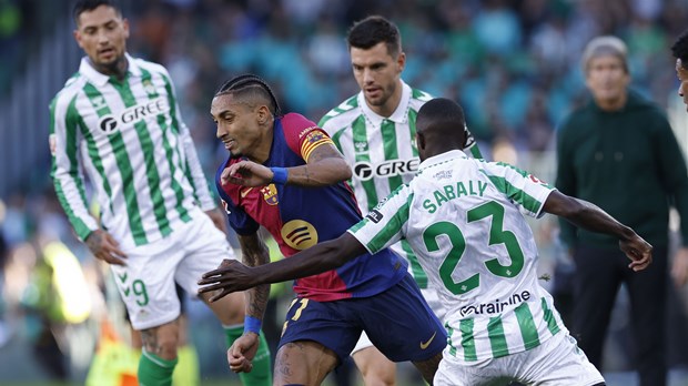 Novi kiks Barcelone, Betis joj u nadoknadi uzeo dva boda, a Flick pocrvenio