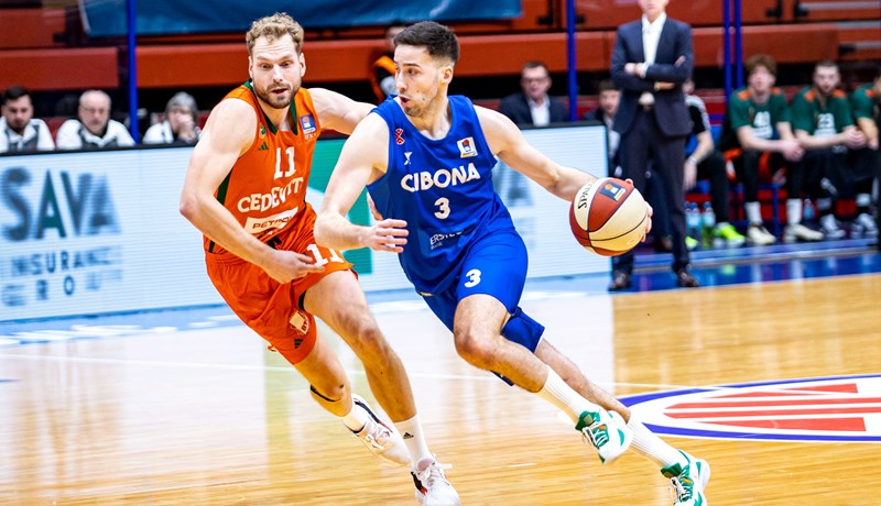 Cibona posustala u završnici, Cedevita Olimpija nastavlja s pobjedama