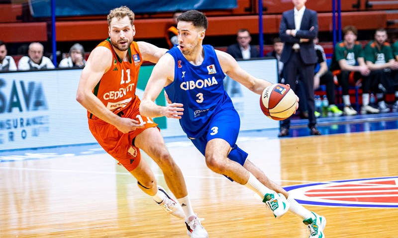 Cibona posustala u završnici, Cedevita Olimpija nastavlja s pobjedama