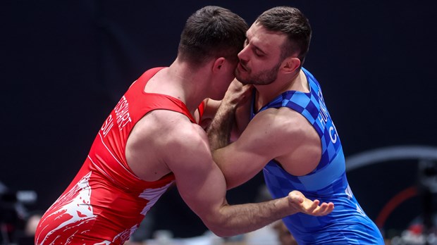 Ivanu Hukleku smiješi se naknadno dobivanje bronce s Olimpijskih igara u Tokiju