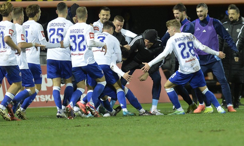 Hajduk u zadnjim sekundama iščupao pobjedu u Šibeniku, Livaja opet pokazao klasu