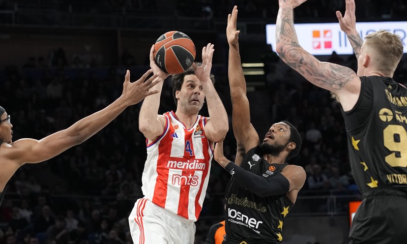 Crvena zvezda nastavila niz u Vitoriji, Šamanić debitirao u dresu Baskonije