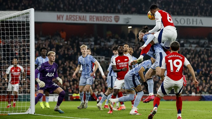 Arsenal zabio iz nepostojećeg kornera pa kompletirao preokret protiv Tottenhama