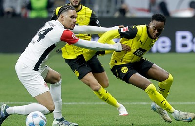 Eintracht Frankfurt svladao Borussiju Dortmund i učvrstio se na trećem mjestu