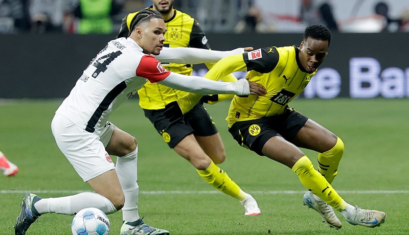 Eintracht Frankfurt svladao Borussiju Dortmund i učvrstio se na trećem mjestu