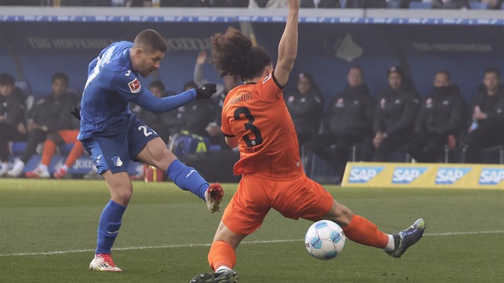 Kramarić dobio posljednjih 20 minuta, Hoffenheimu domaći poraz