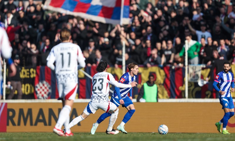 Nestali u 60 sekundi: Pogledajte kako je Hajduk primio dva gola u razmaku od minute