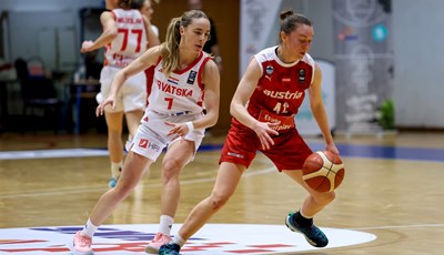 Hrvatske košarkašice pobijedile, ali ostale bez Eurobasketa