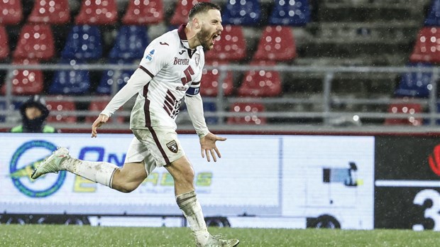 Vlašićev pogodak nije bio dovoljan, Bologna preokretom svladala Torino