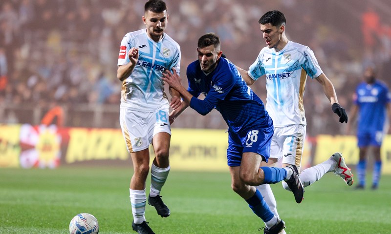 Rijeka krasnom akcijom do pogotka koji je potpuno potopio Dinamo