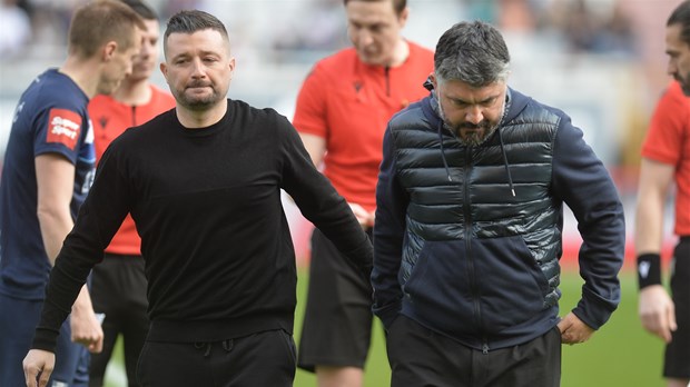 Gattuso: 'Trebala nam je jedna ovakva utakmica', Coppitelli: 'Hajduk nas je nadigrao'